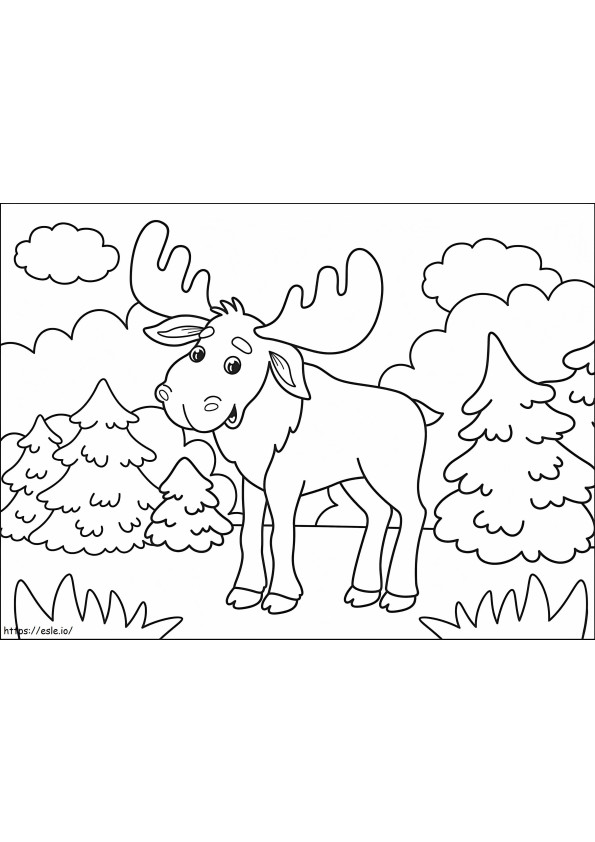 Cute Moose