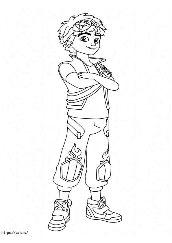 Fröhlicher Zak Storm
