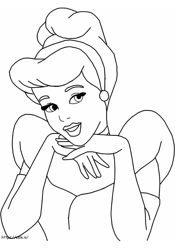 Disney Cinderella coloring page