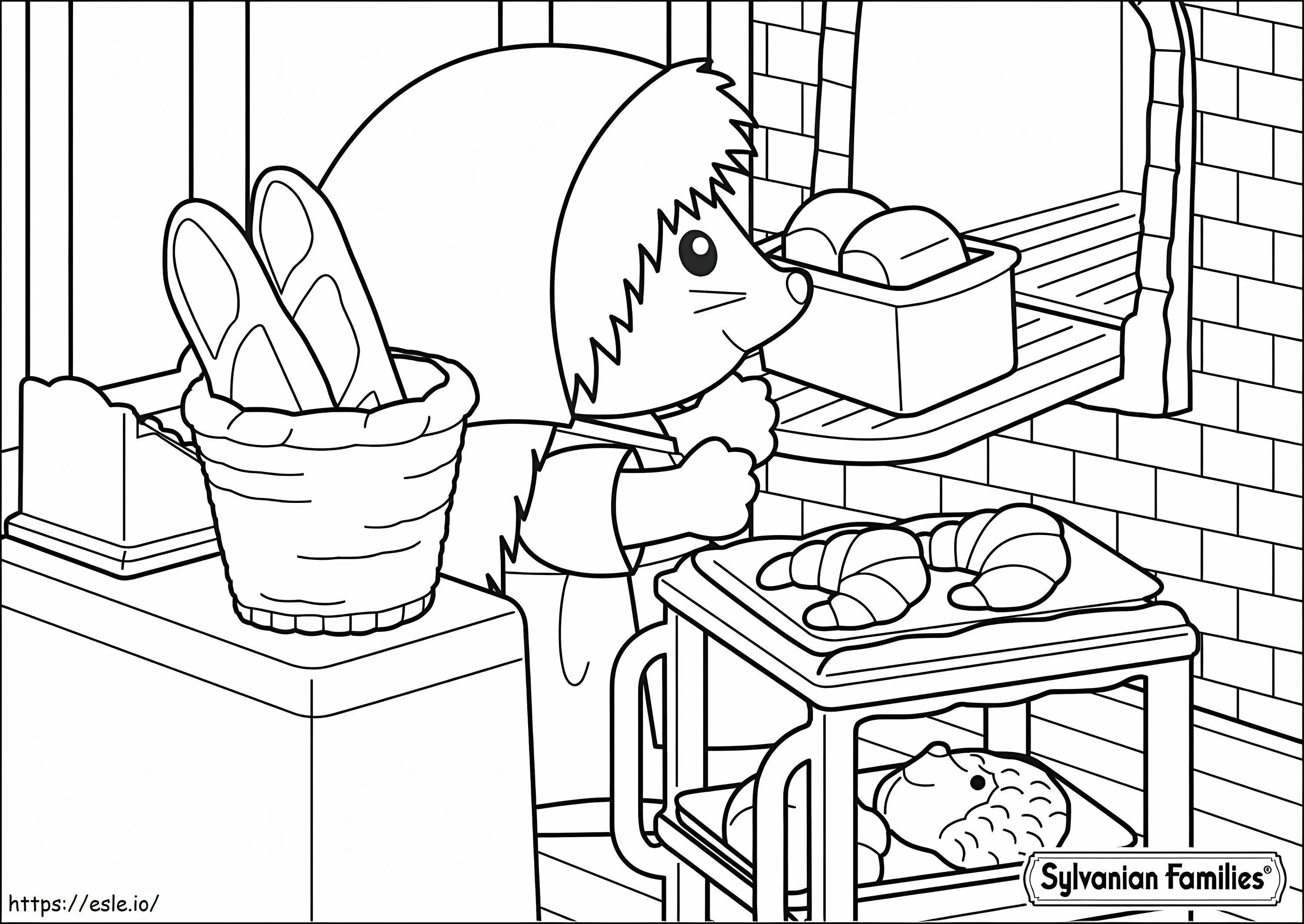 Sylvanian Families 1 coloring page