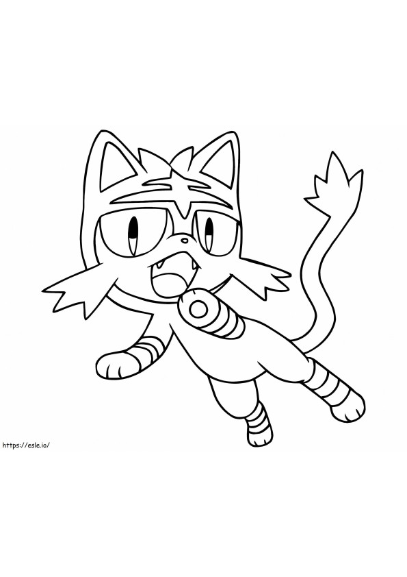 Leave 1 coloring page