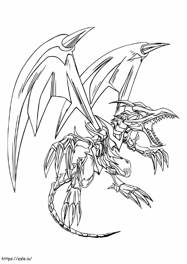 Yu Gi Oh 14 coloring page