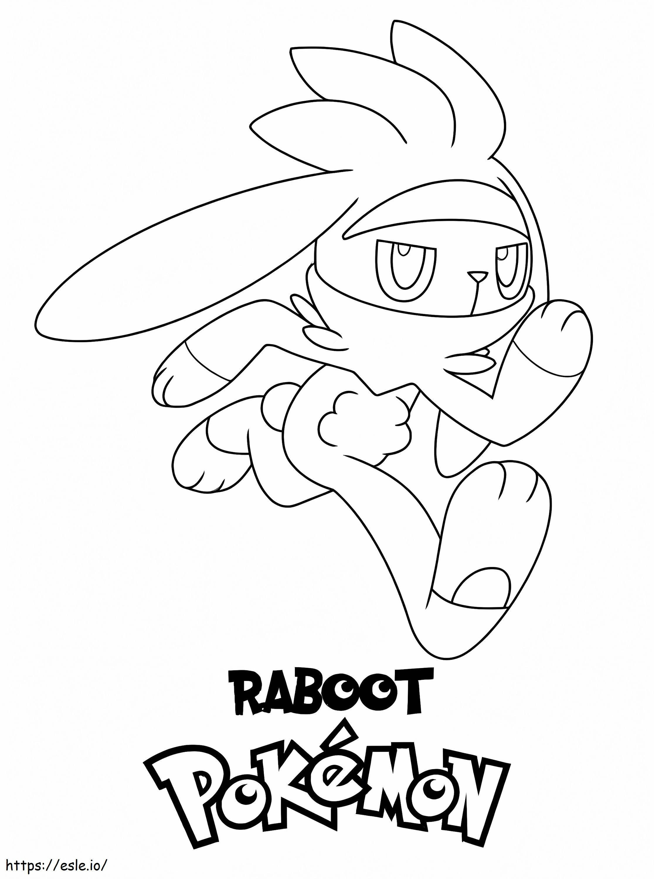 Raboot 2 para colorir