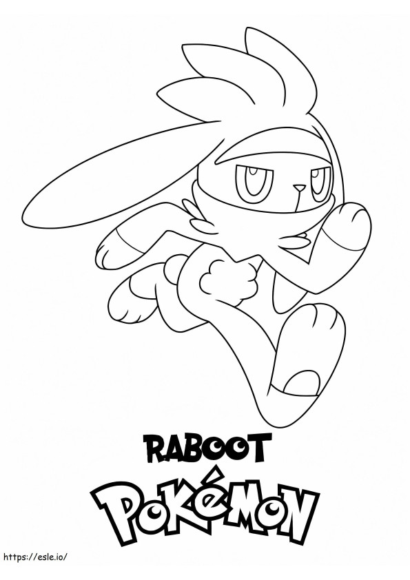 Raboot 2 para colorir
