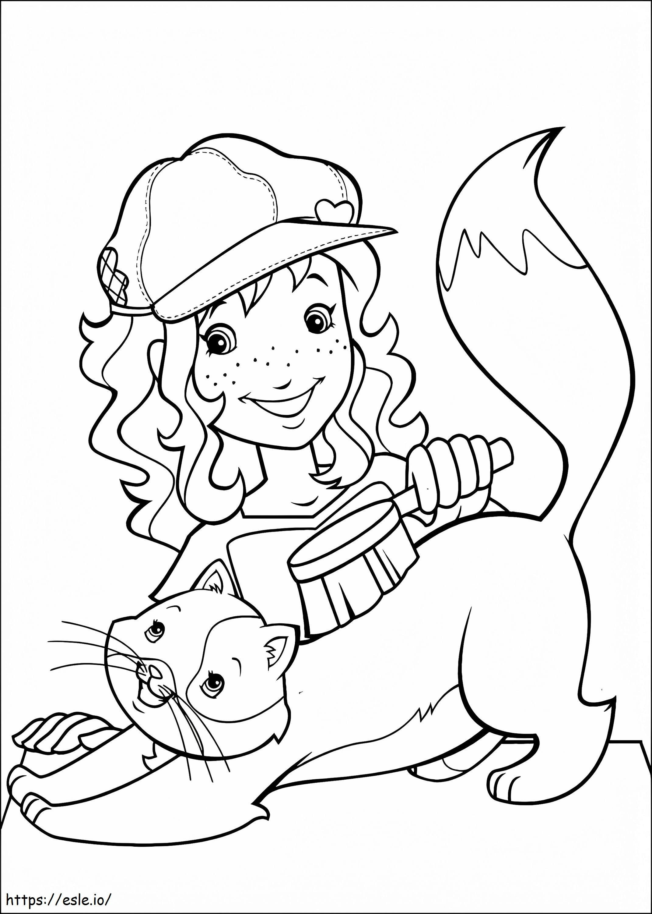 Holly Hobbie And Friends 18 coloring page