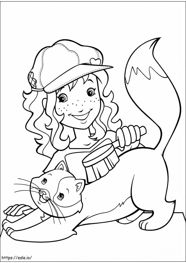 Holly Hobbie And Friends 18 coloring page