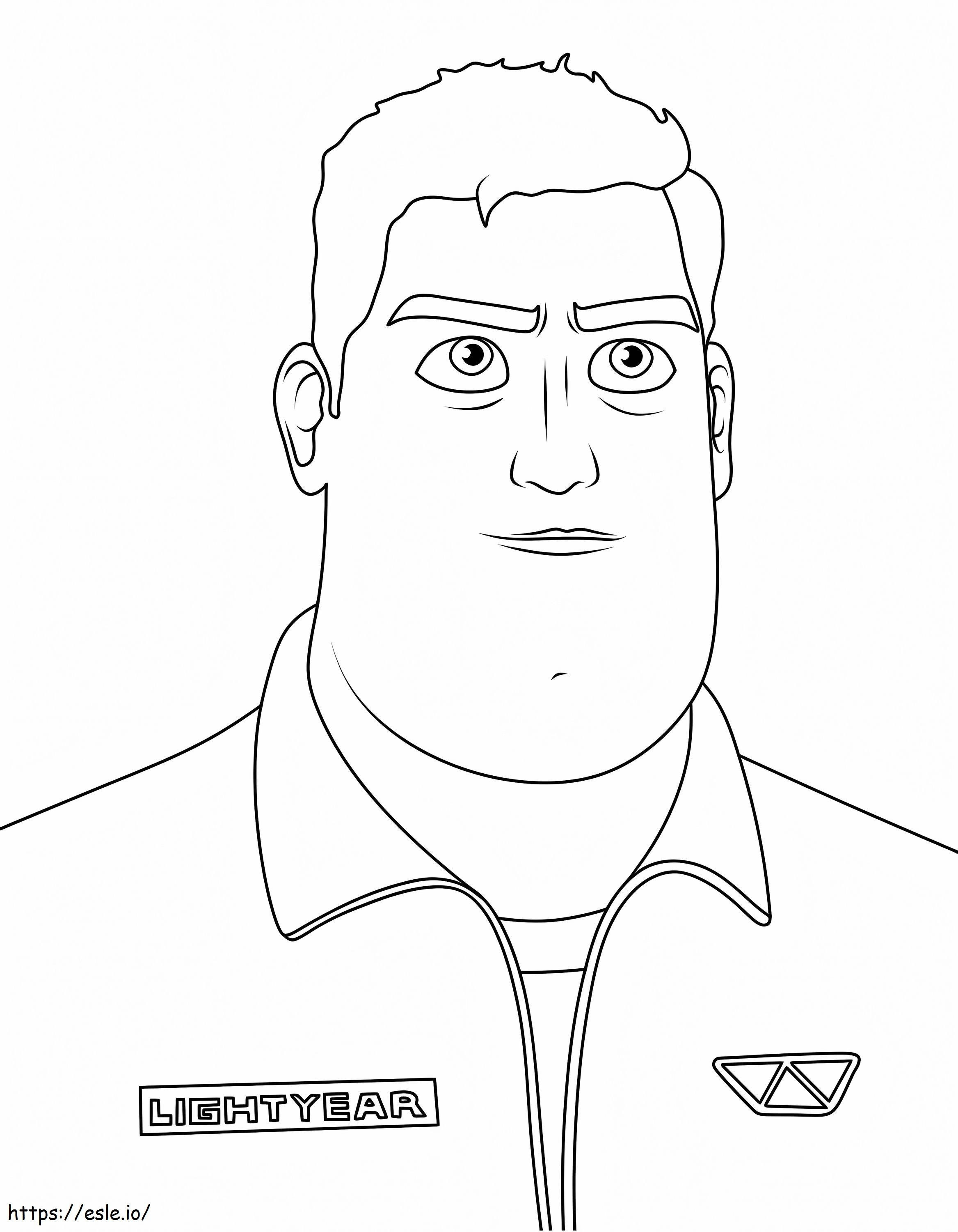Buzz Lightyear From Lightyear coloring page