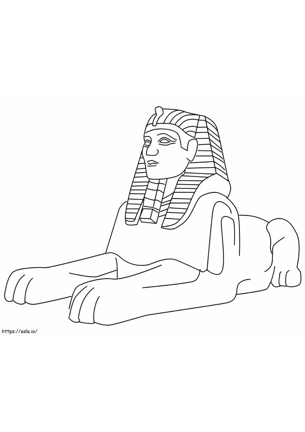 Free Sphinx Printable coloring page