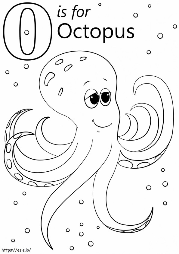 Or Is It For Octopus coloring page