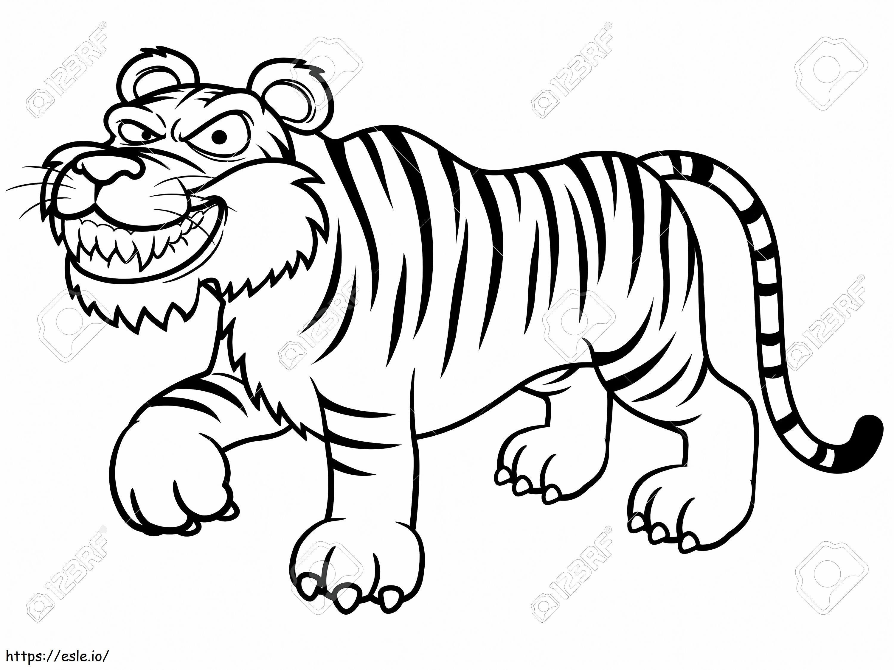 1539866536 White Tiger Clipart Coloring Book Pencil And In Color coloring page
