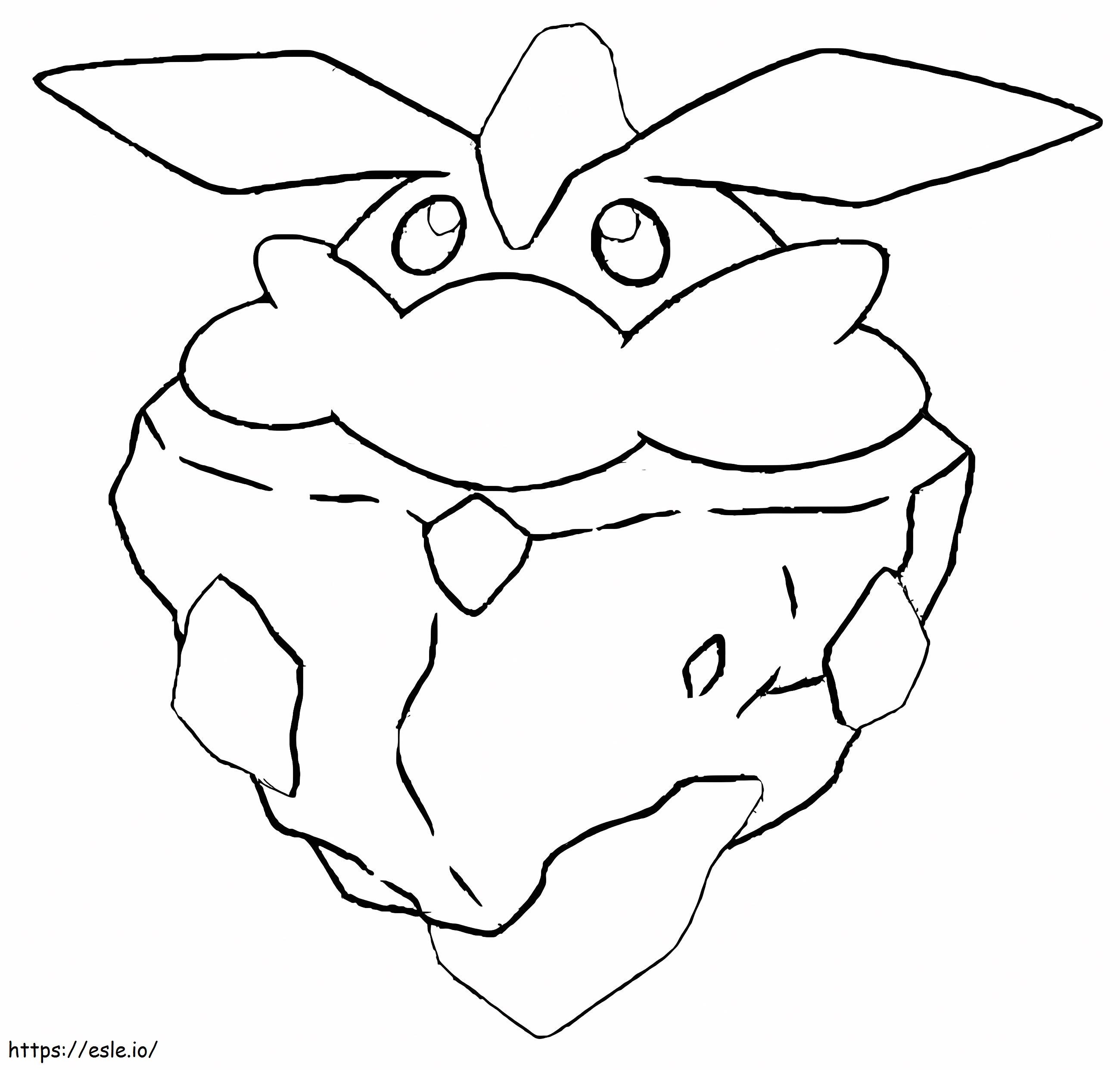 Carbink Pokemon 1 coloring page