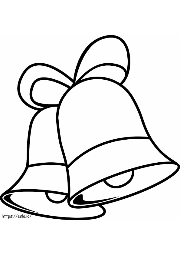 Basic Bell Of Two coloring page