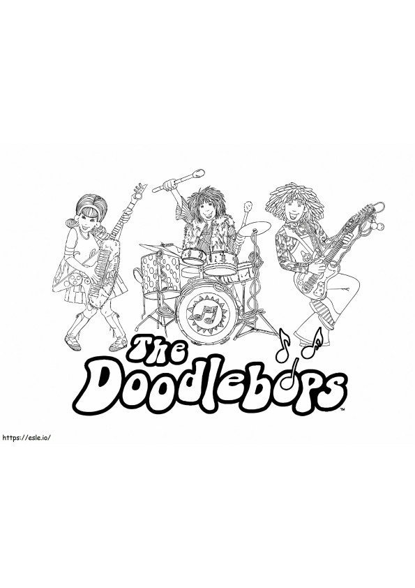 Doodlebops 1 coloring page