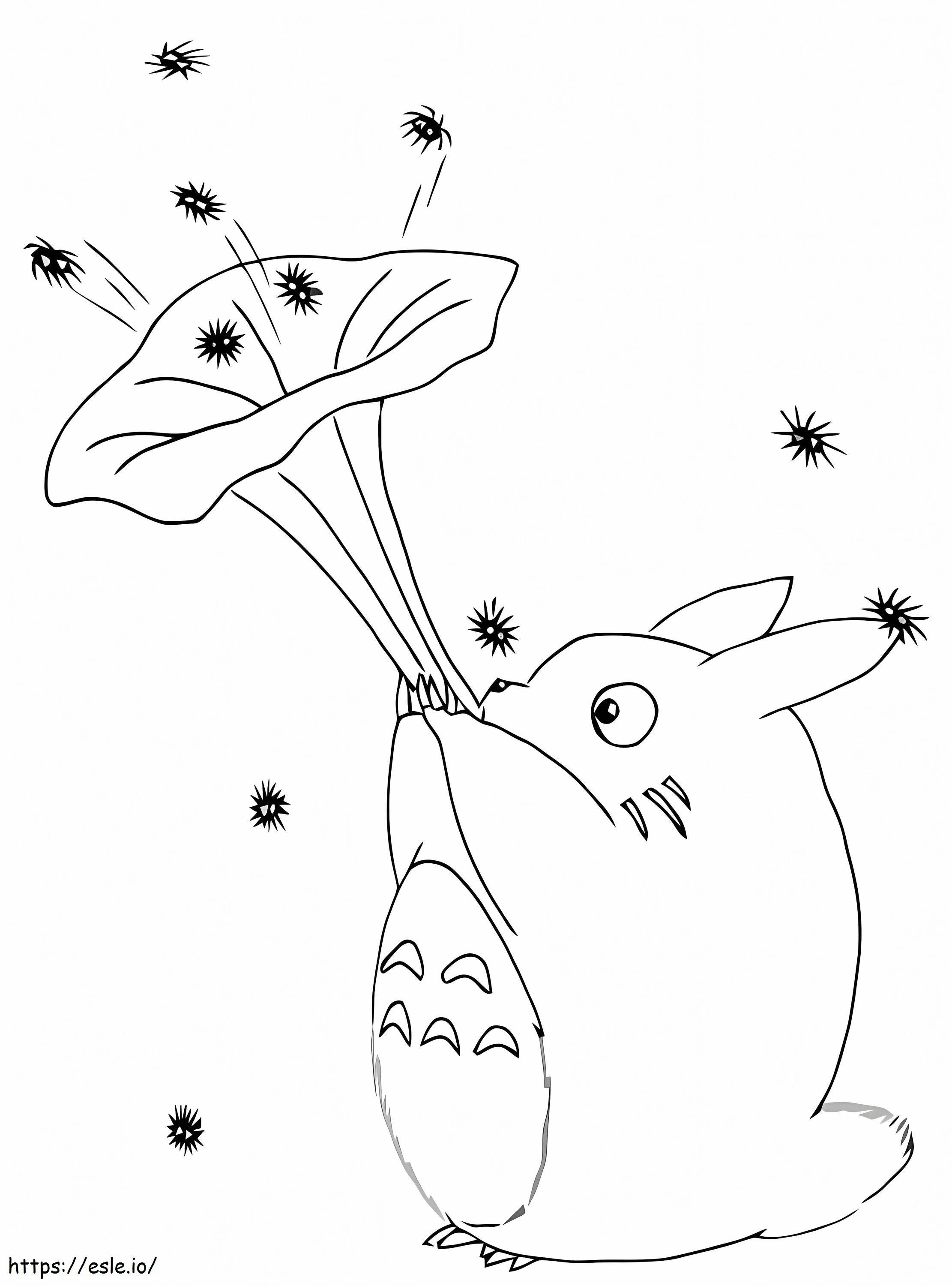 Aranyos Totoro 2 kifestő