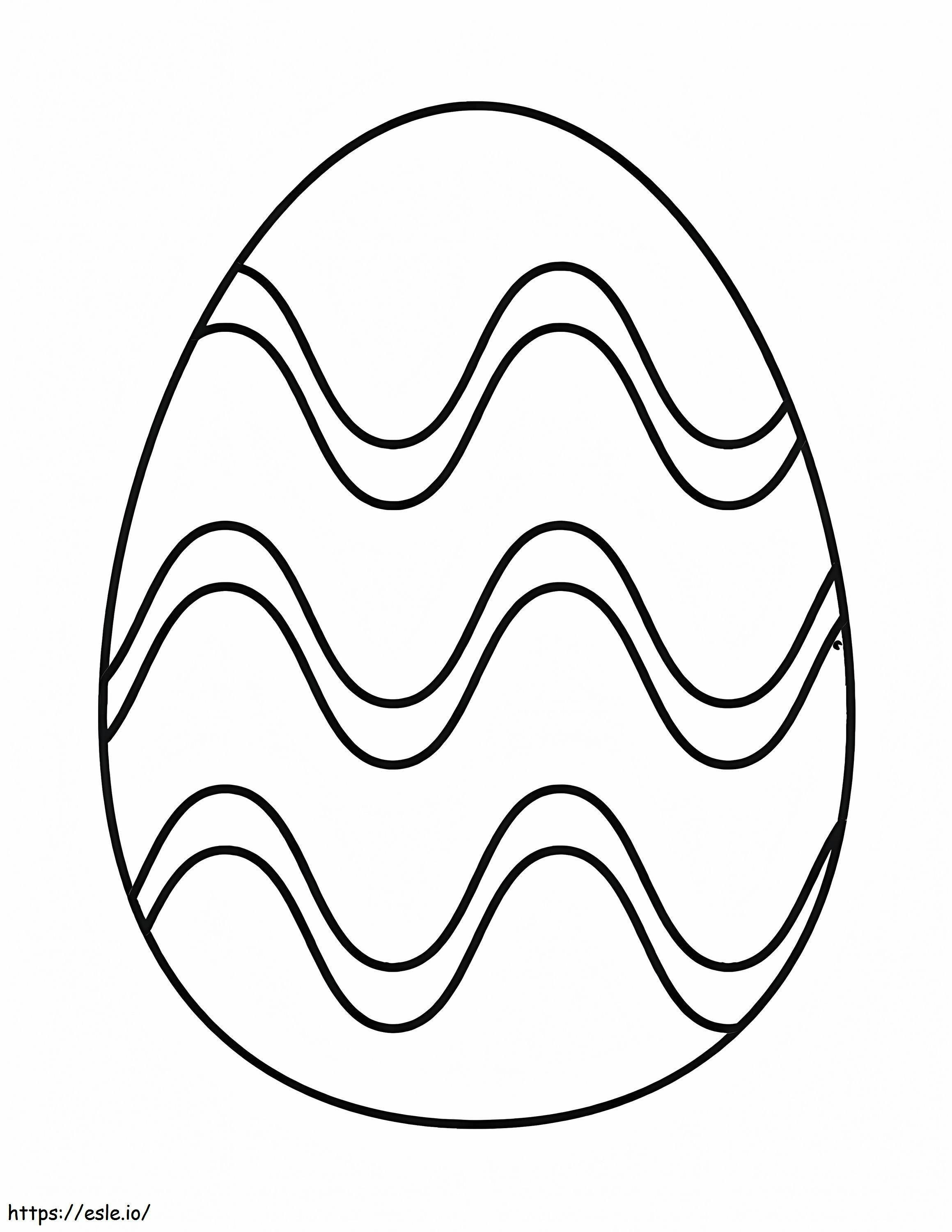 Coloriage Gros œuf à imprimer dessin