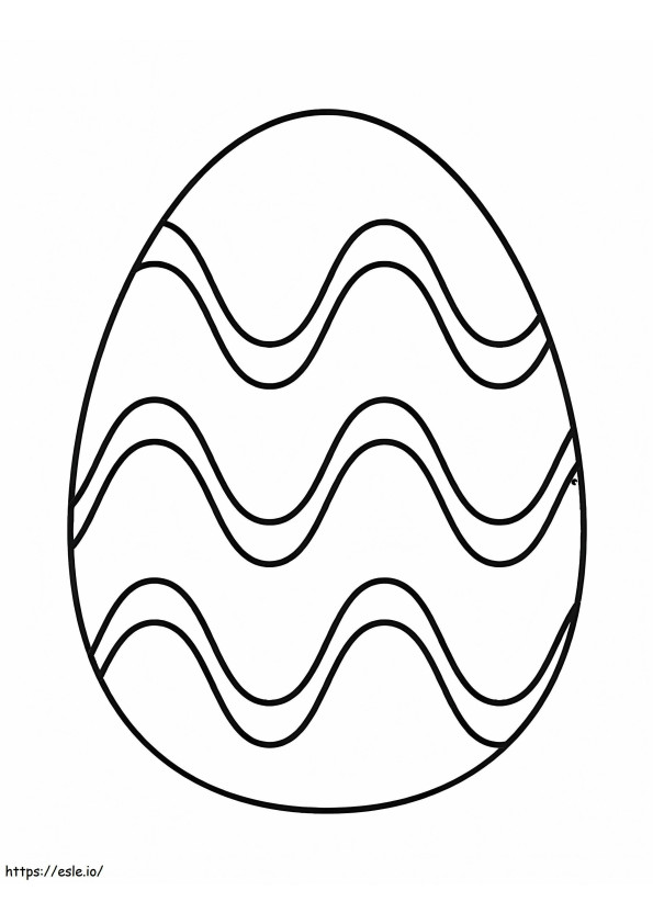 Telur Besar Gambar Mewarnai
