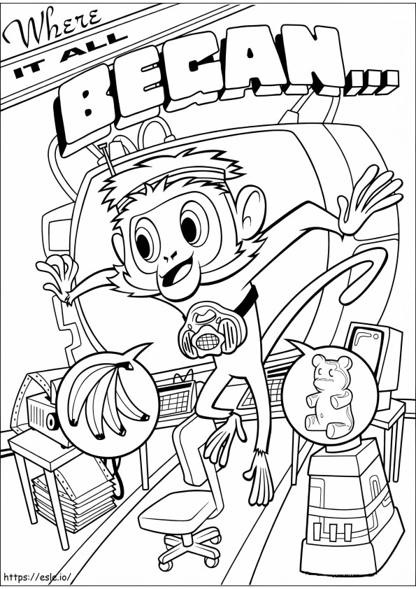Cloudy With A Chance Of Meatballs 17 coloring page
