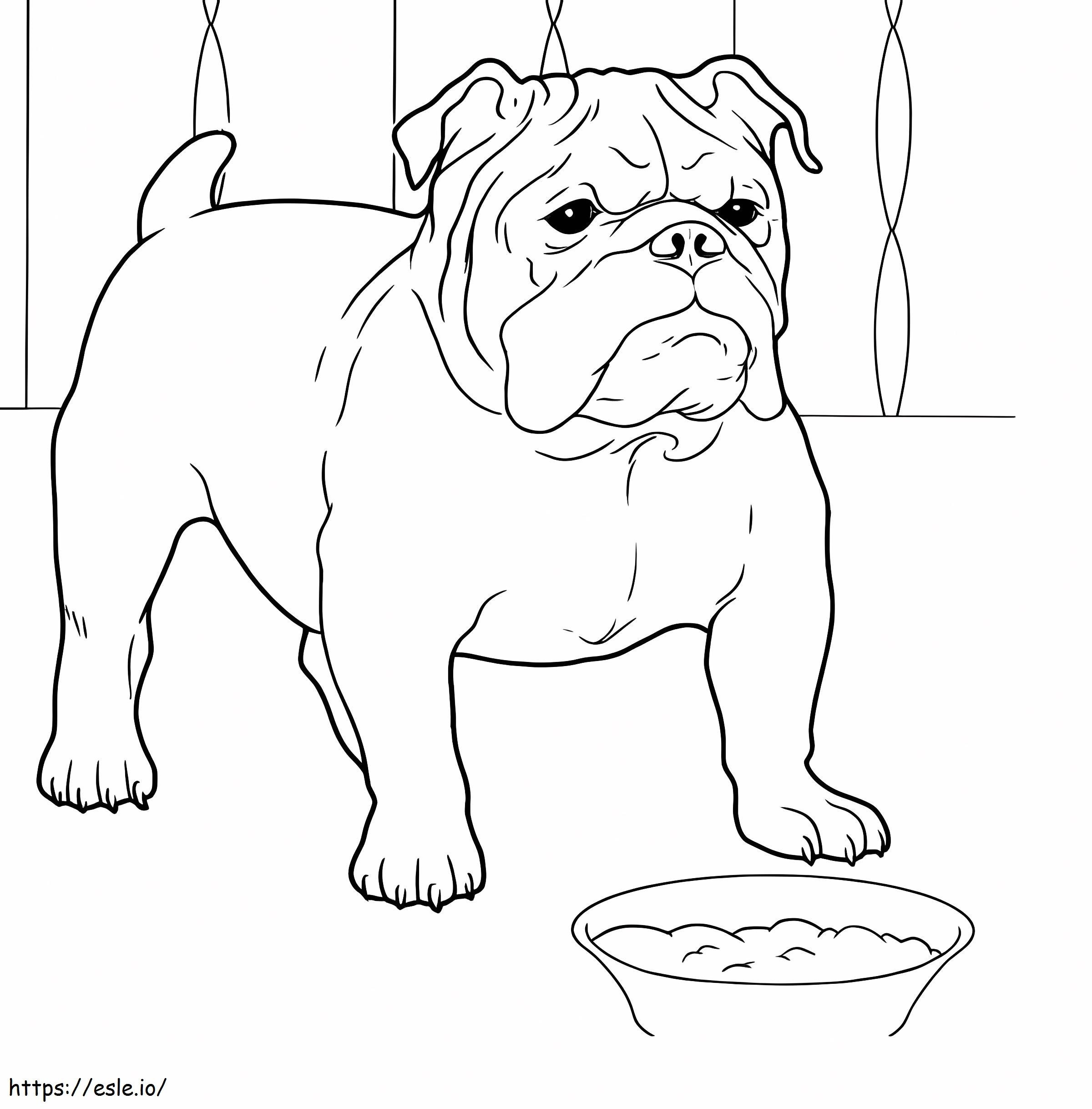 Bulldog Normal coloring page