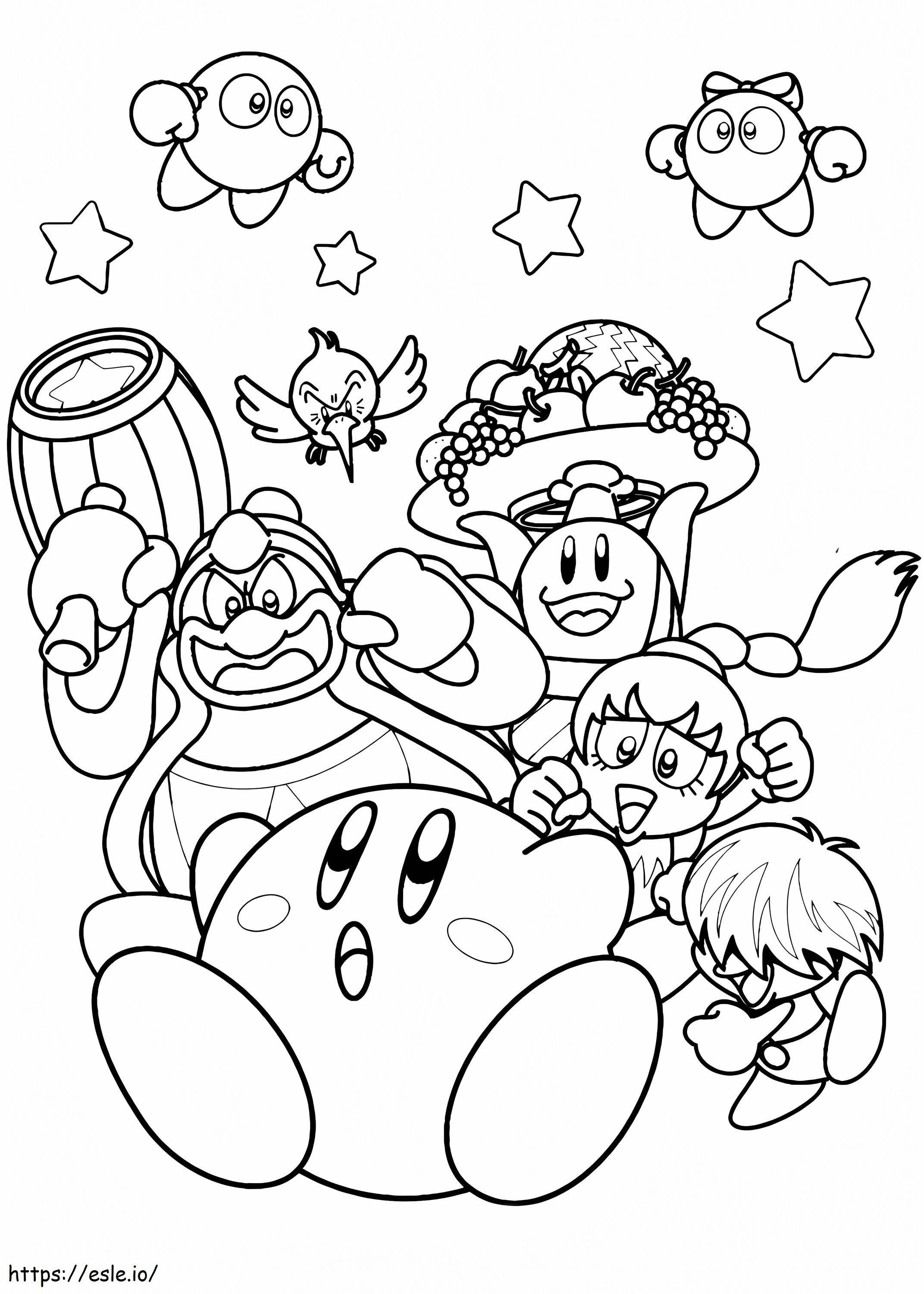 1575687546 Nintendo Kirby de colorat
