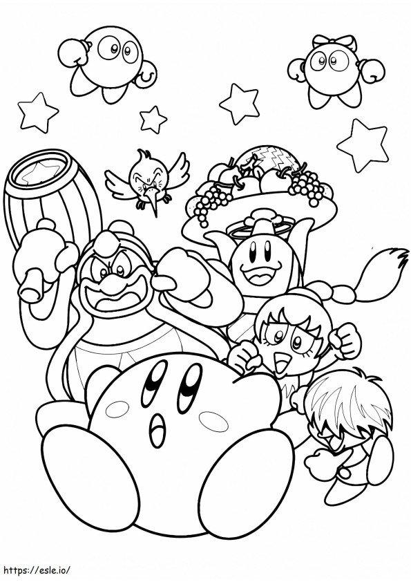 1575687546 Nintendo Kirby coloring page