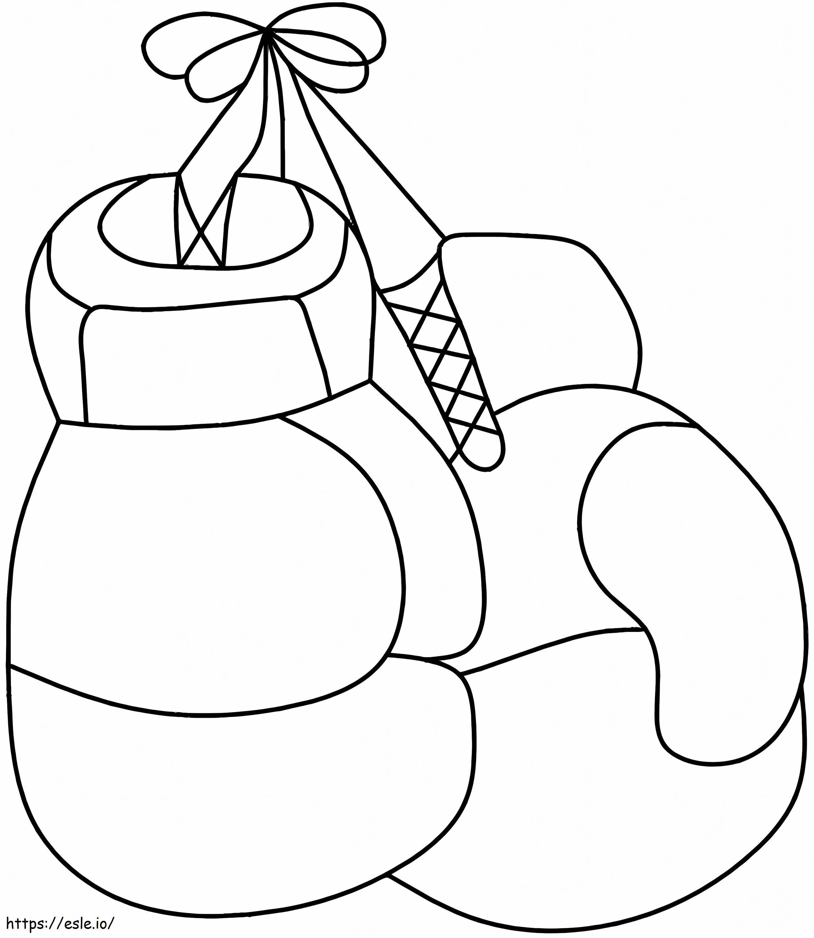 1562053049 Boxing Gloves A4 coloring page