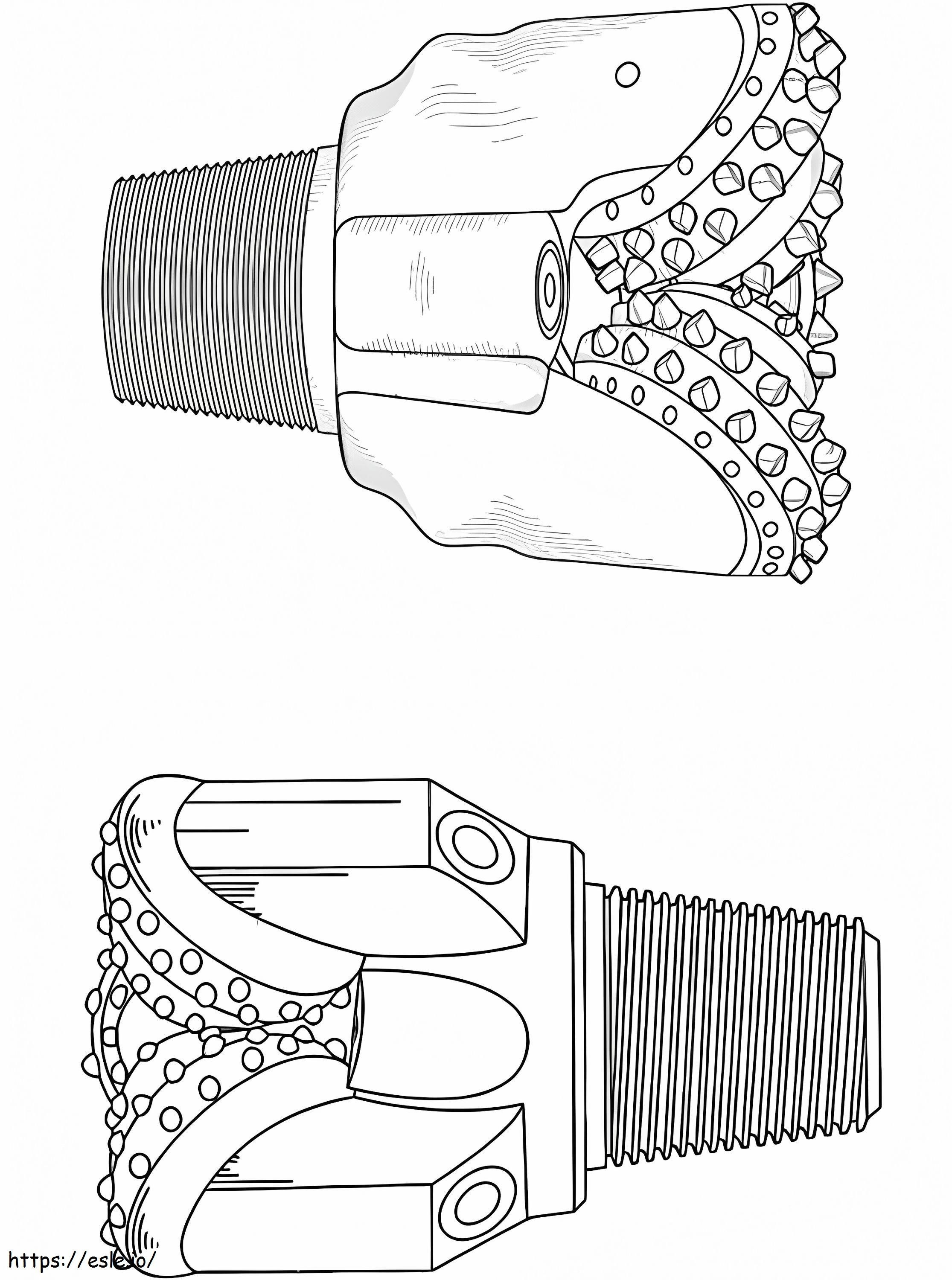 Drill Chuck coloring page