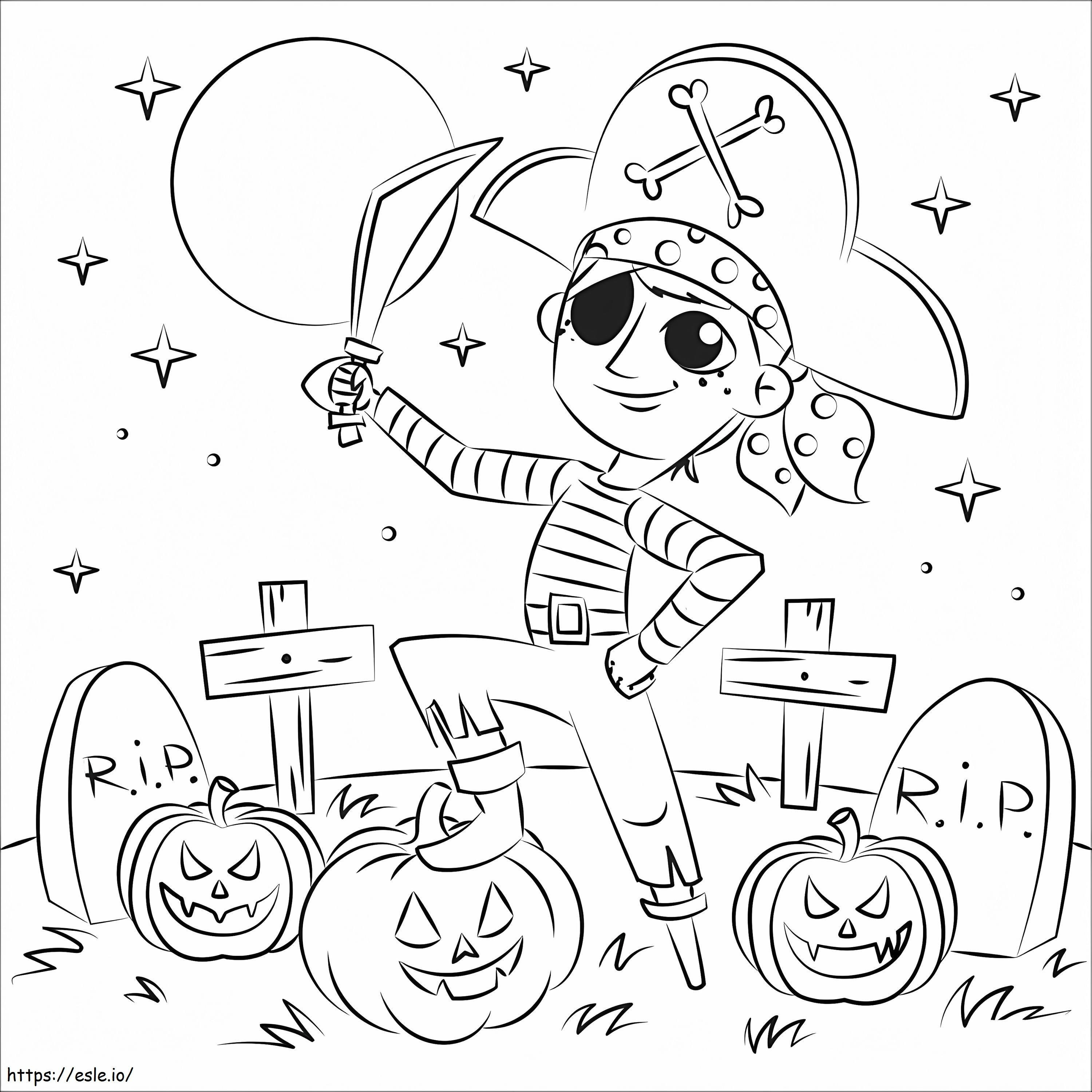 Pirate 2 coloring page