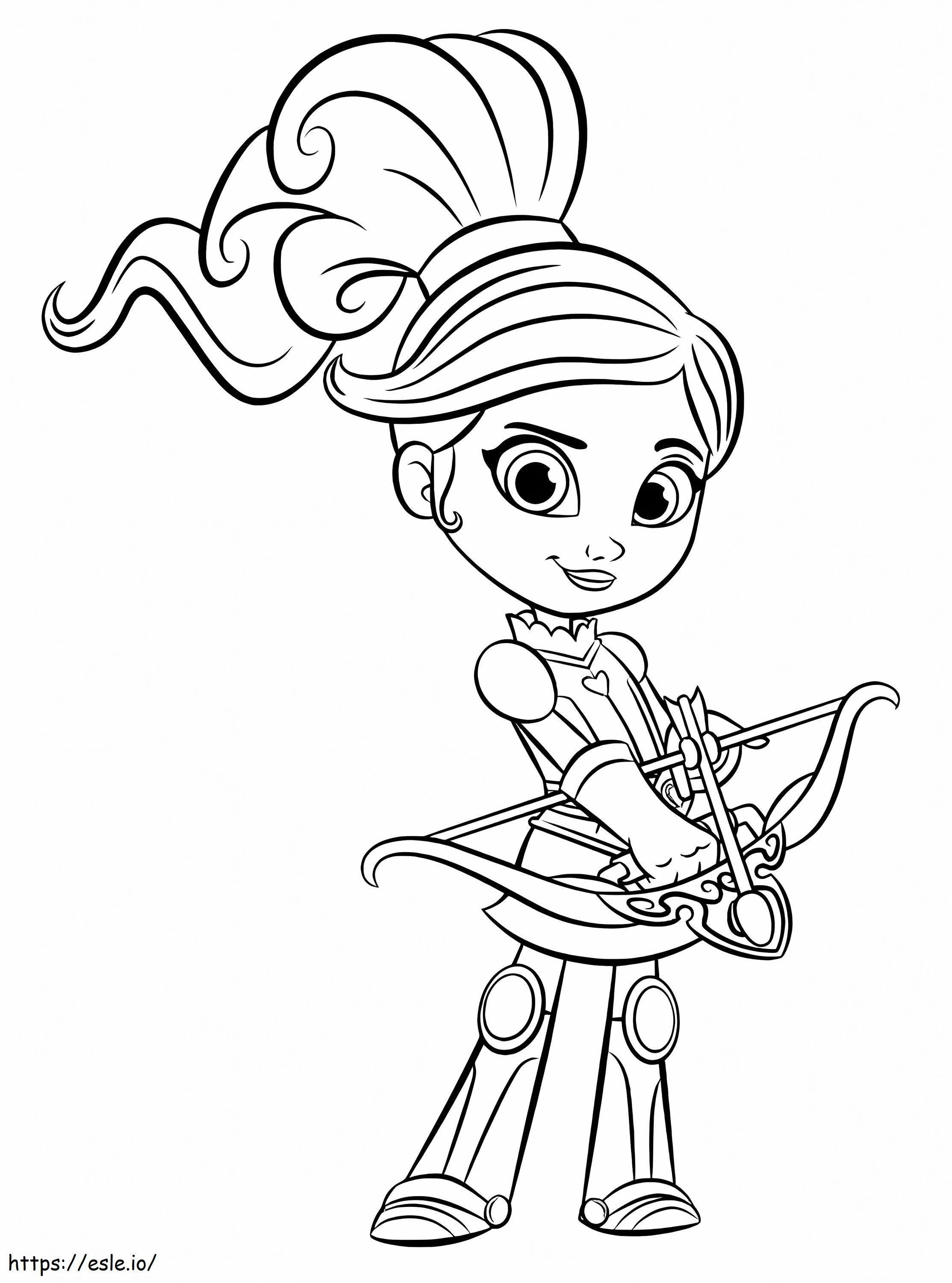 In Princess Knight coloring page