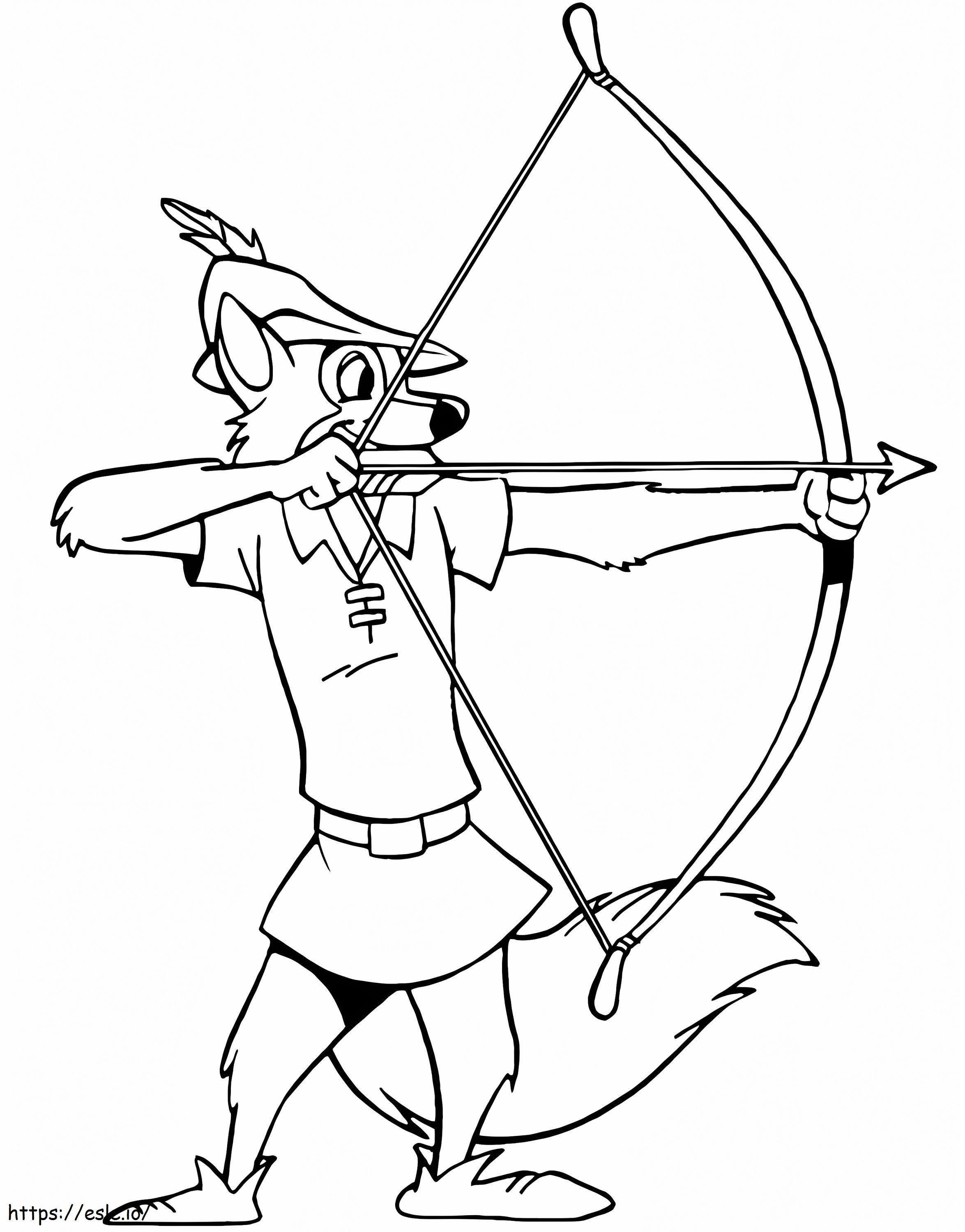 Robin Hood 2 para colorir