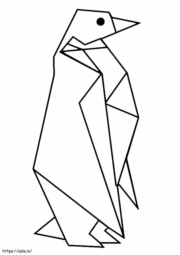 Origami Pinguin