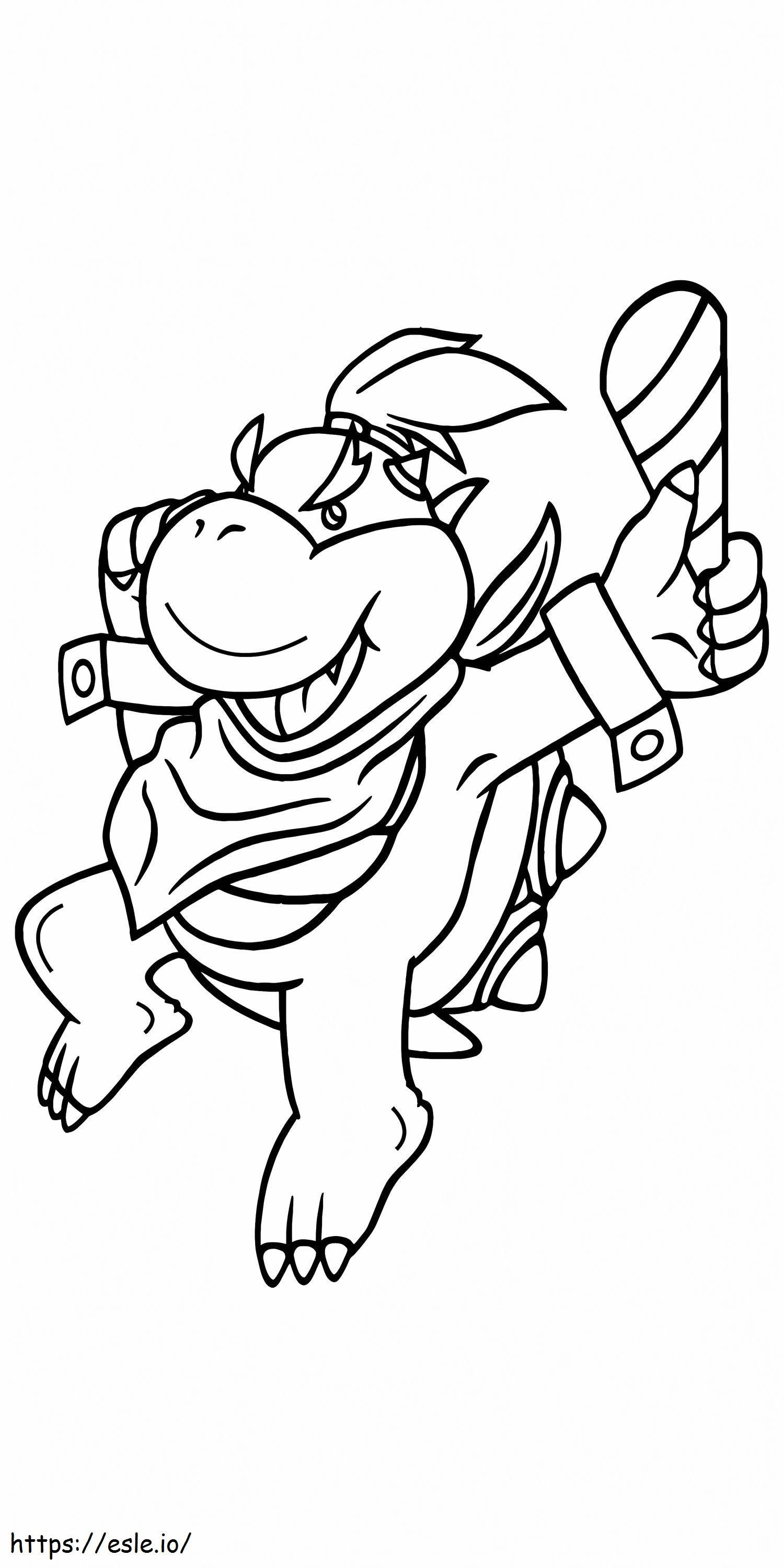 Baby Bowser Printable 8 coloring page