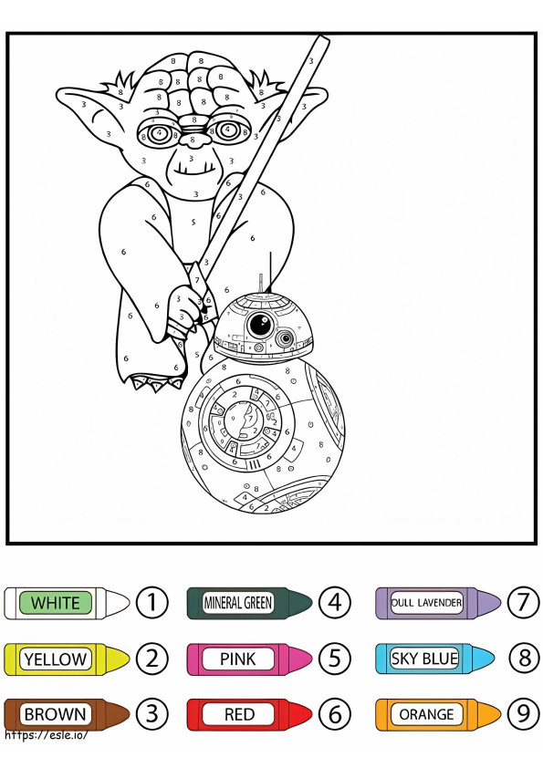Star War 07 coloring page