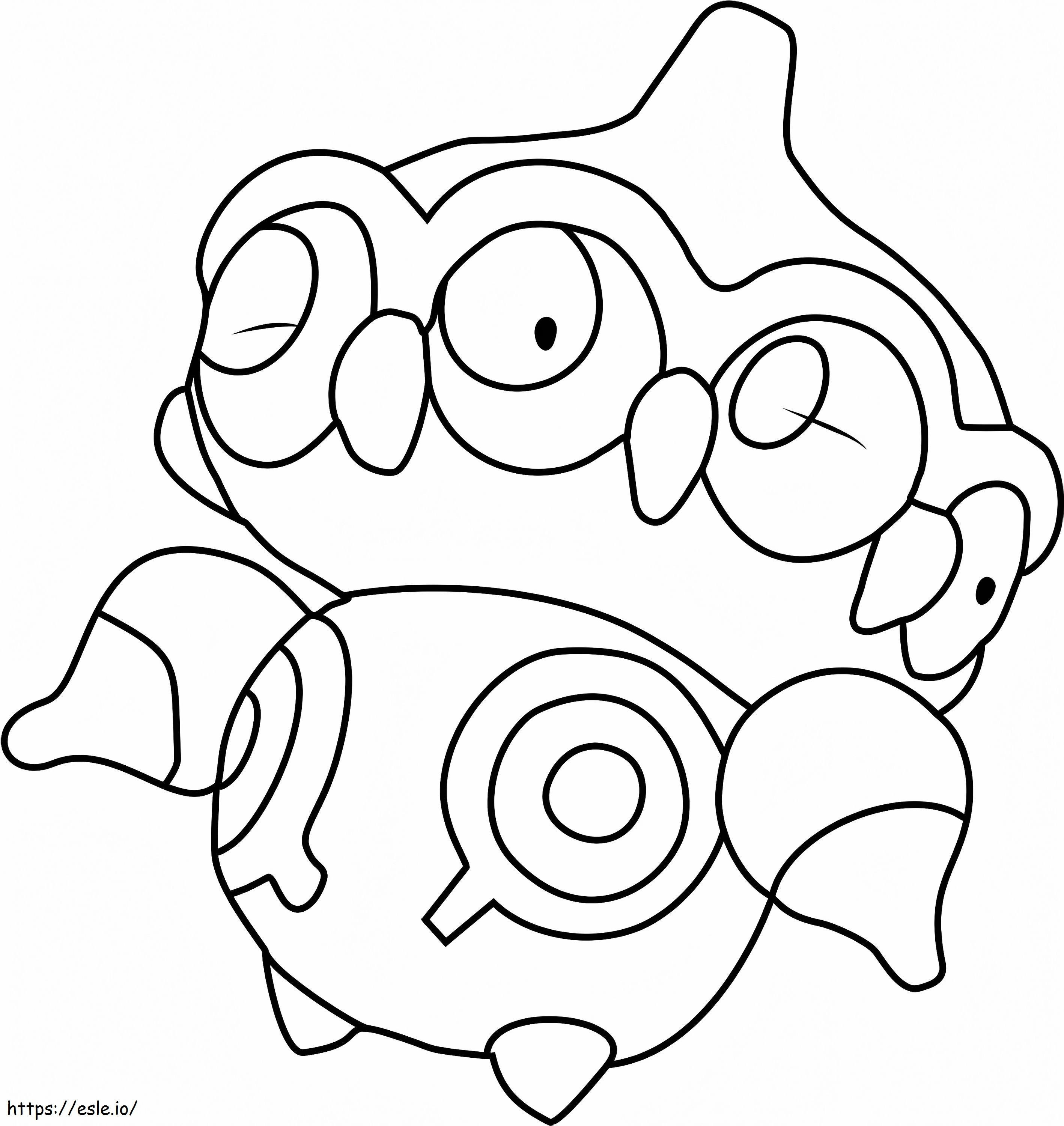 Pokemon Claydol Gen 3 Gambar Mewarnai