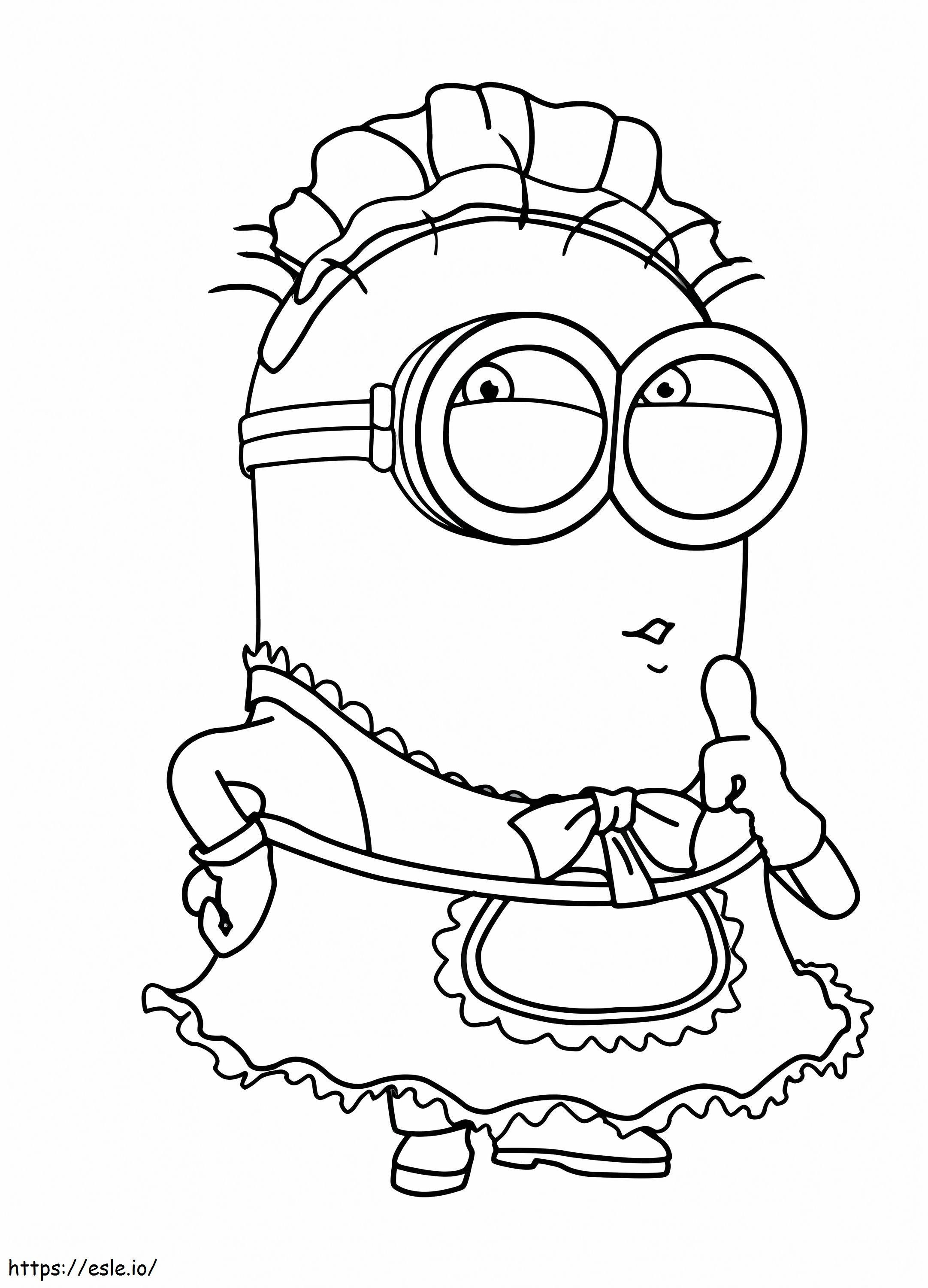 1539741274 Minion Halloween Printable With Chic Ideas Free Pic The Minions Page coloring page