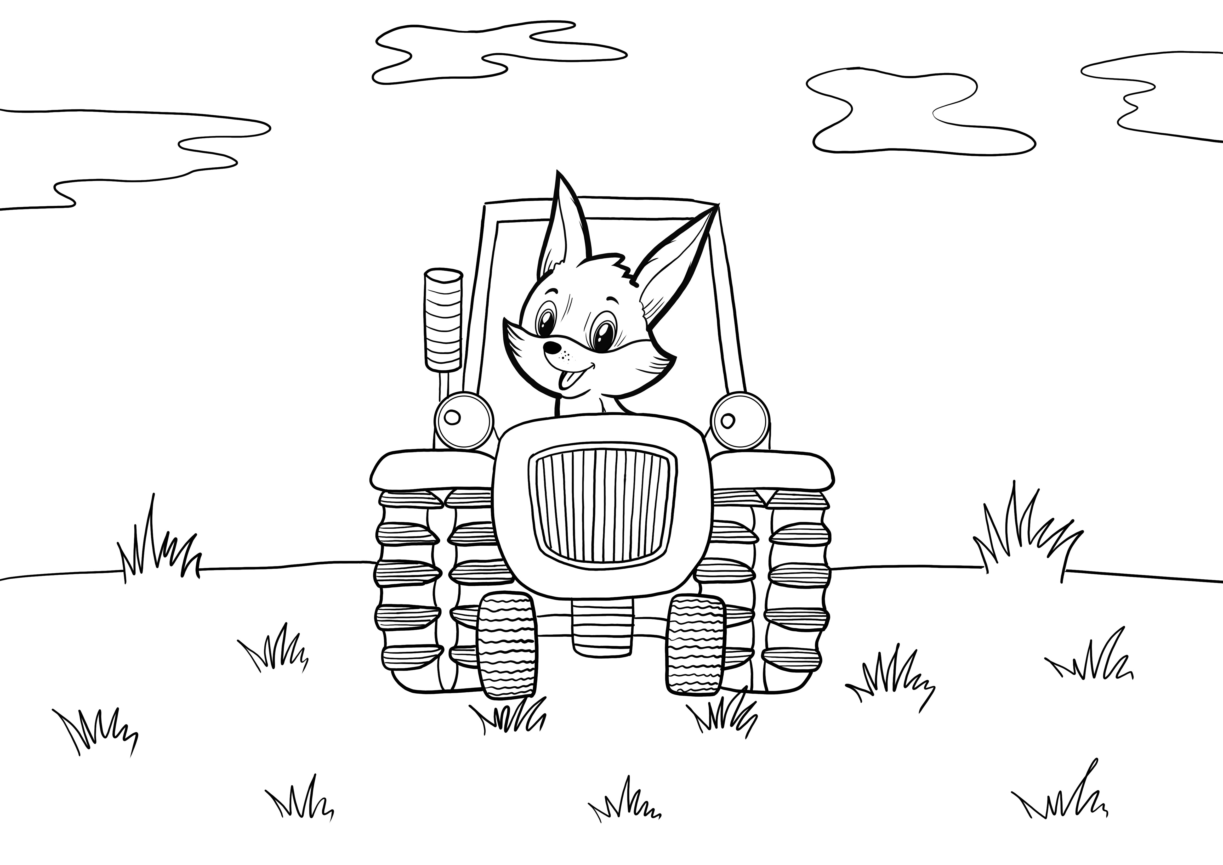 fox montando un tractor descarga gratuita