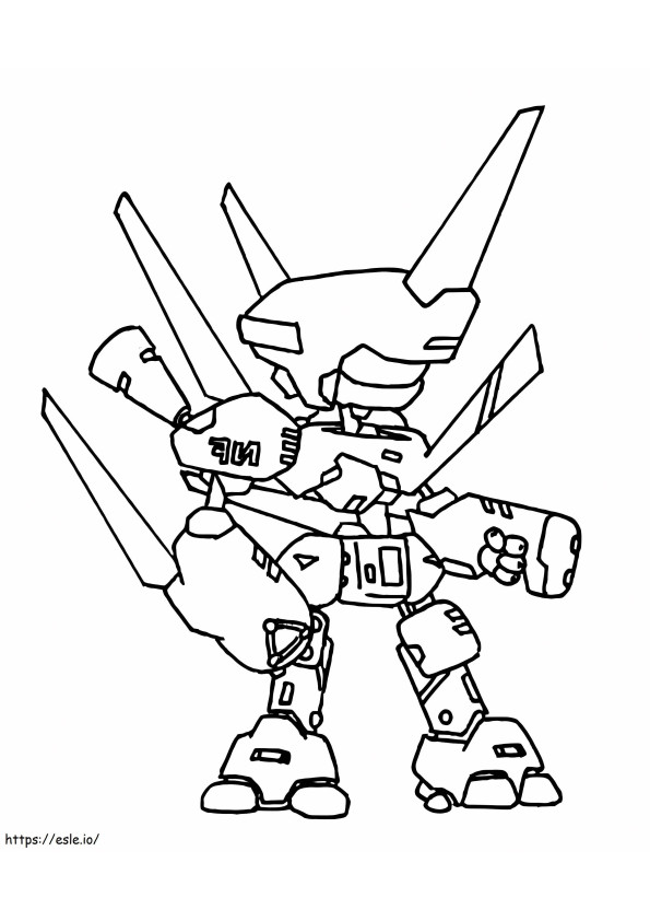 Medabots To Print coloring page