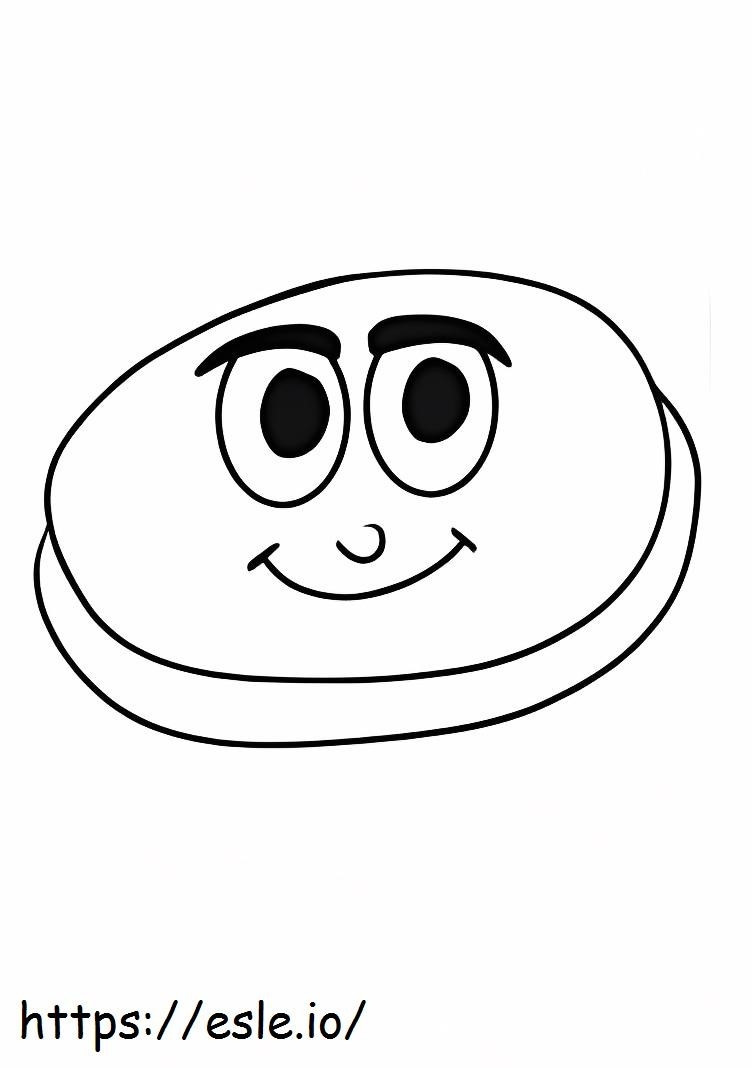 Jelly Beans Smiling coloring page