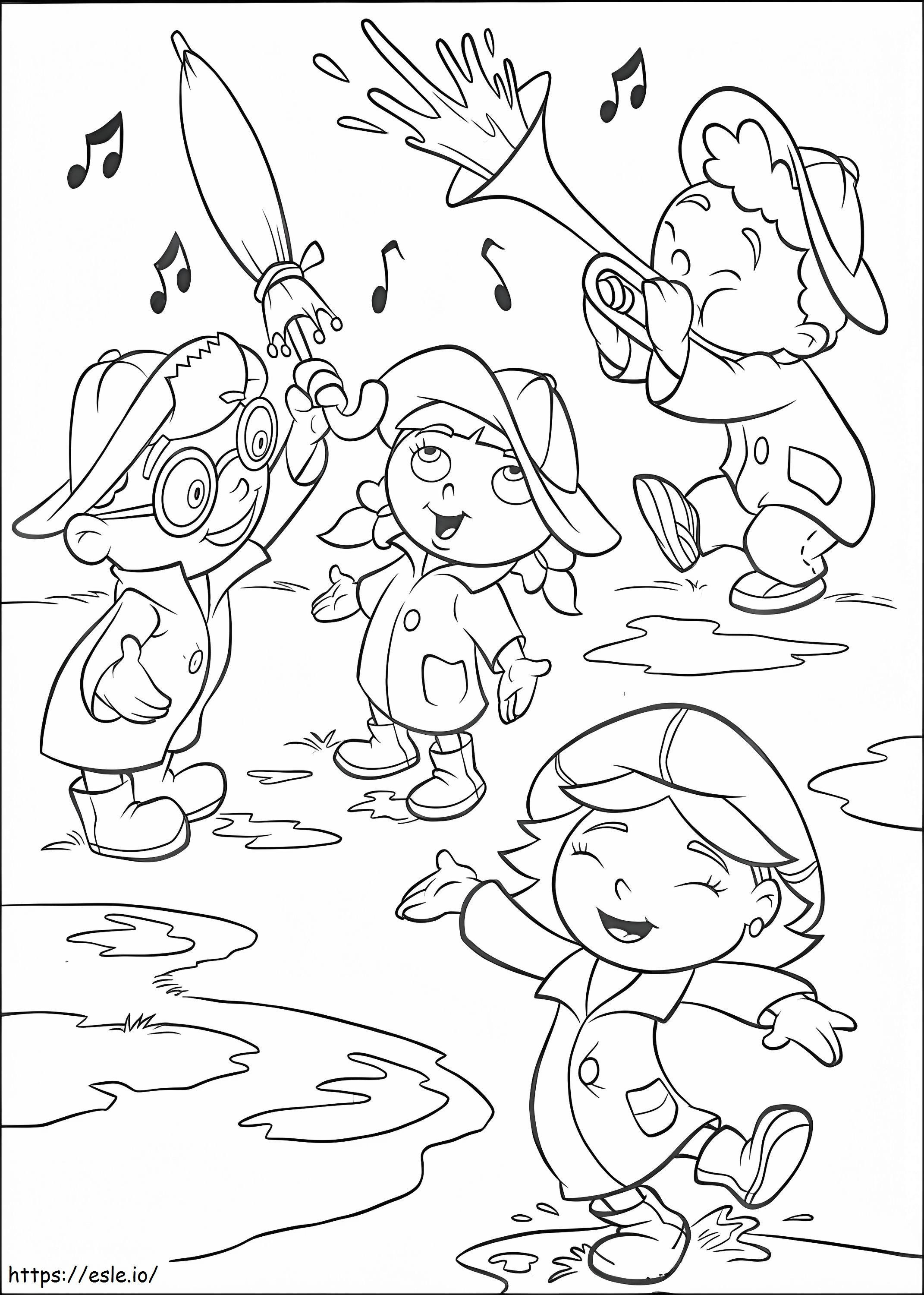 Little Einsteins 1 coloring page