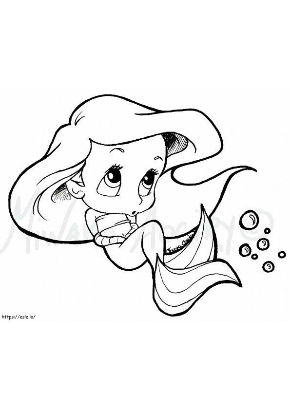 Ariel Ücretsiz Küçük Denizkızı Çocuklar İçin Kitap Sayfası Genie Basılacak Sebastian Cinderella Prensesi Belle Eric Ve Resimleri boyama