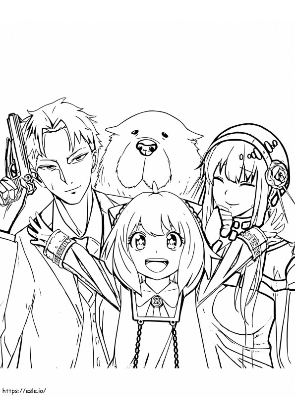 Personaje din familia Spy X
