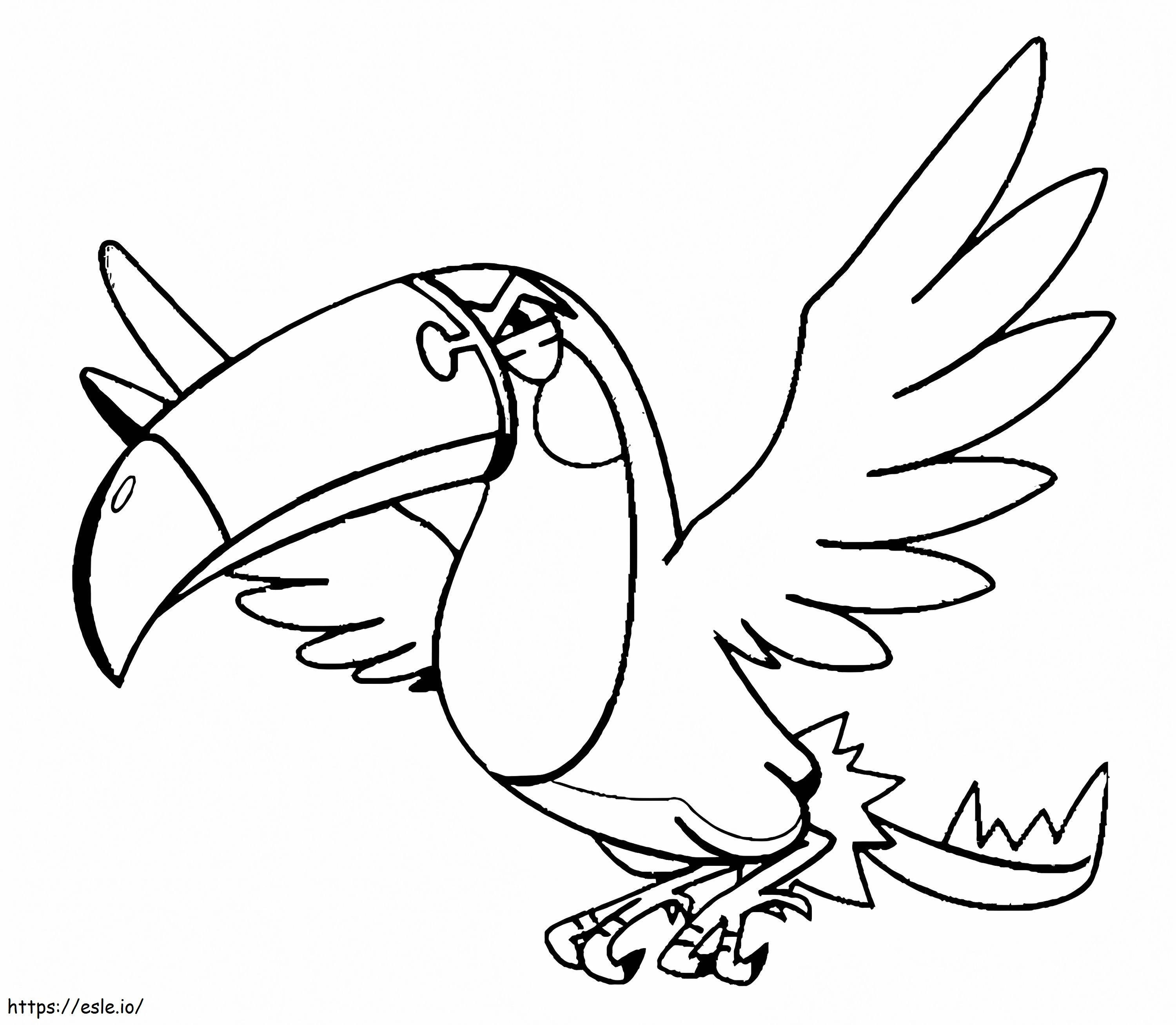 Tukanon-Pokémon ausmalbilder