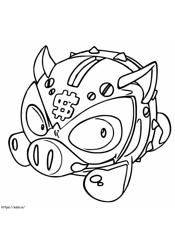 Coink Superzings coloring page