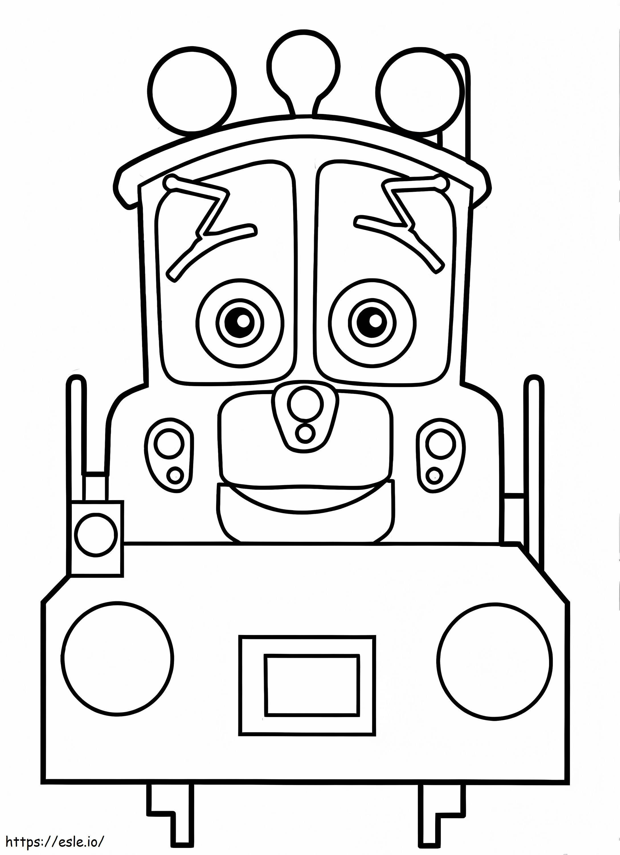 Calley In Chuggington coloring page