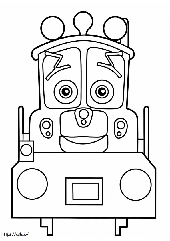Calley In Chuggington coloring page