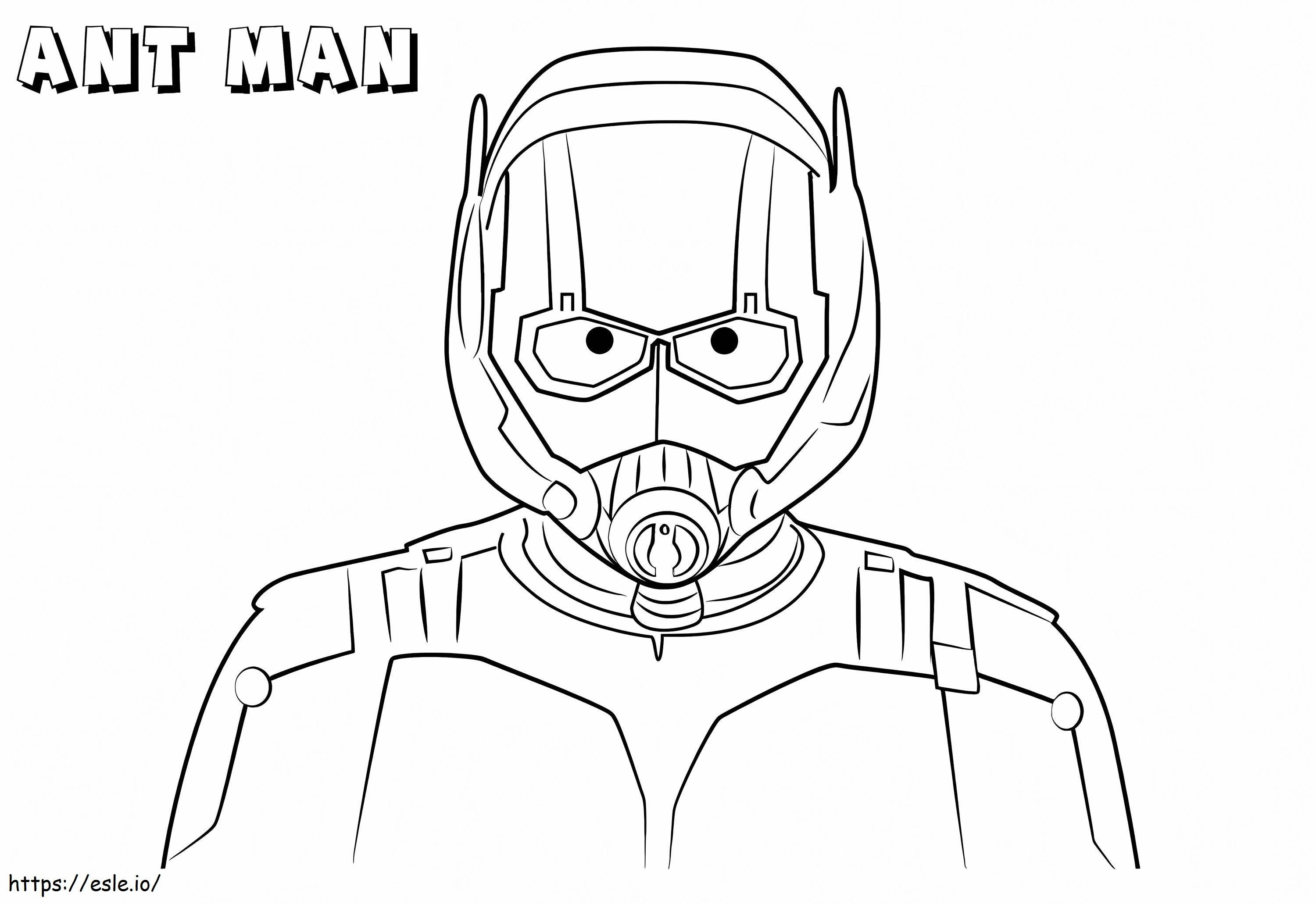 Ant Man 5 coloring page