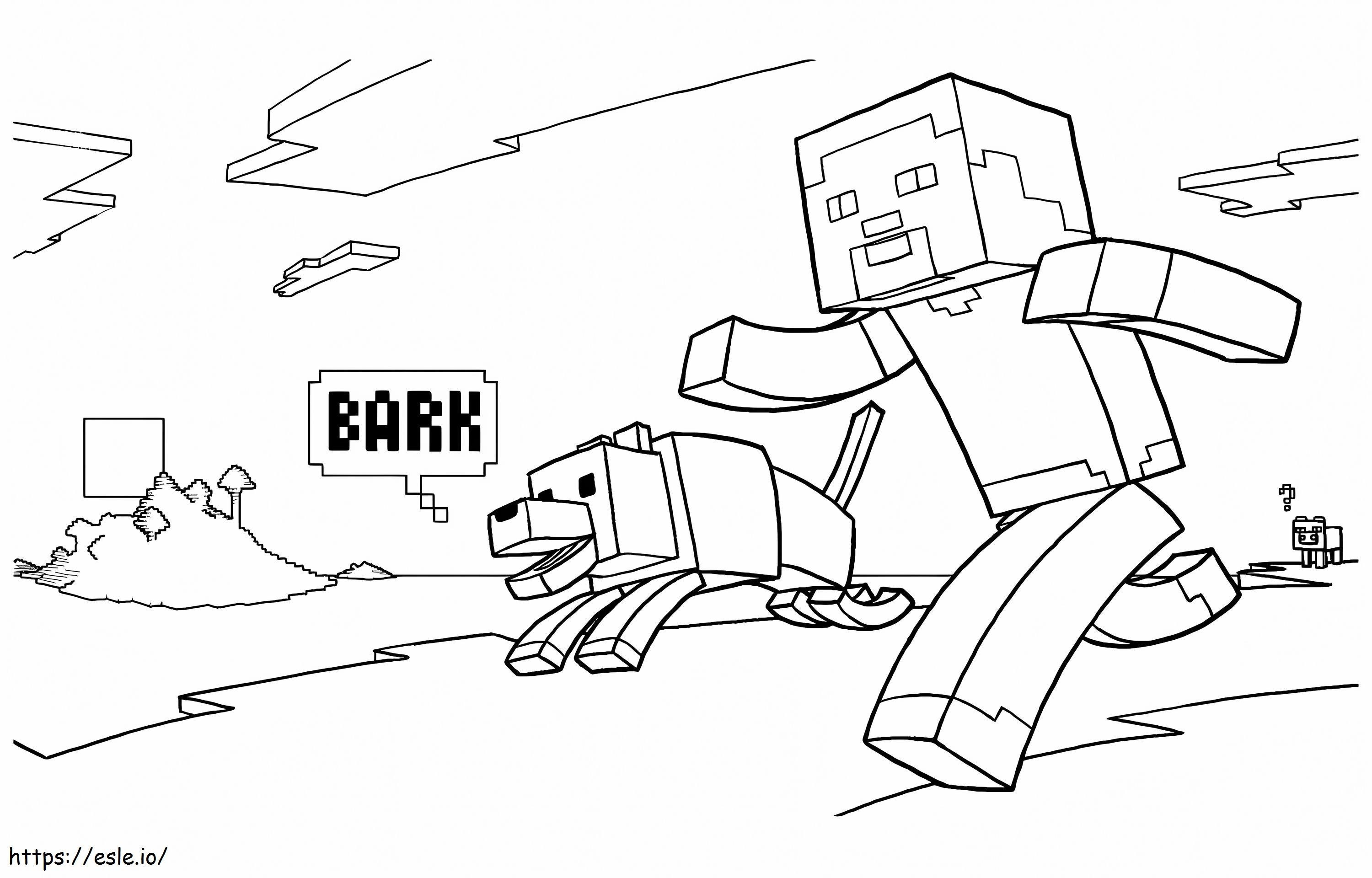1548121386 Coloring For Kids Minecraft 71066 coloring page