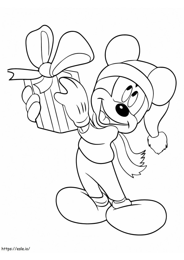 Christmas Disney Coloring 2 coloring page