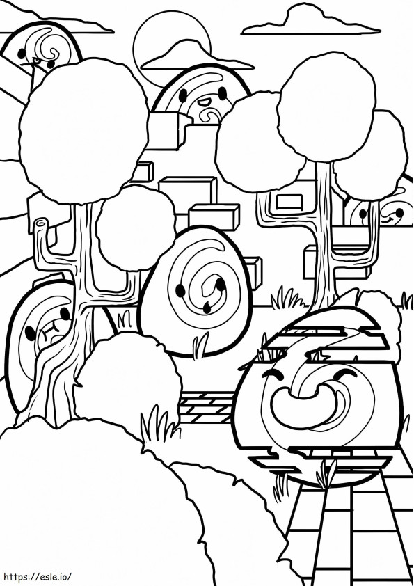 Slime Rancher 7 coloring page