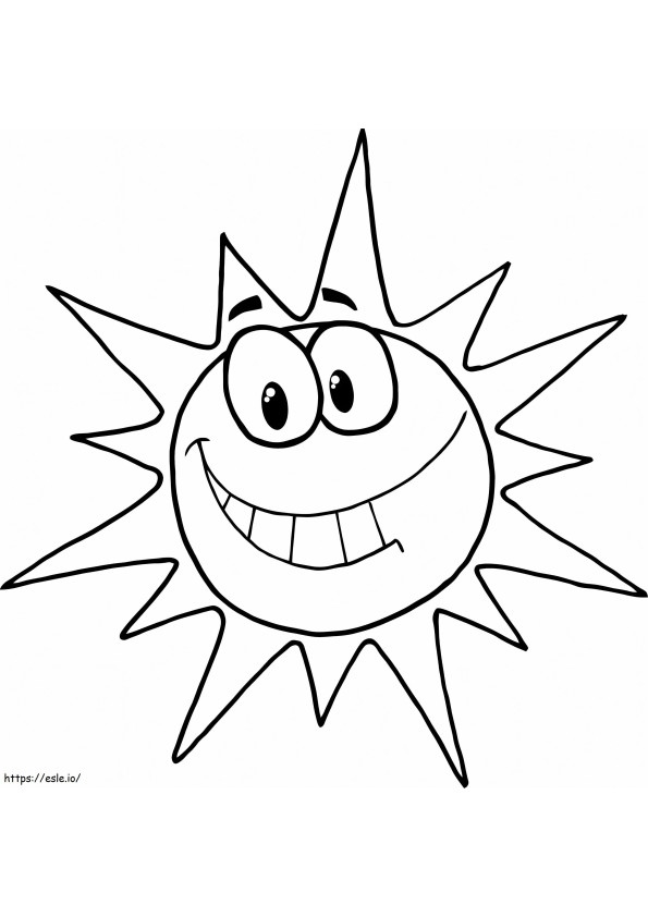 Kostenlose druckbare Sonne