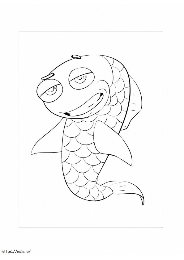 面白い虹の魚